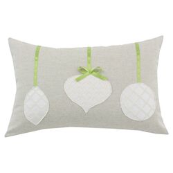 Linen 3 Brushed Ornament Pillow in Natural