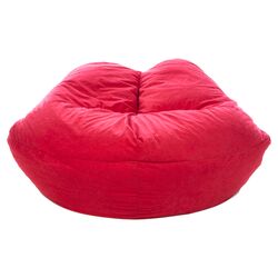 Pink Lips Bean Bag Lounger