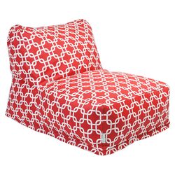 Bean Bag Chair Lounger in Red