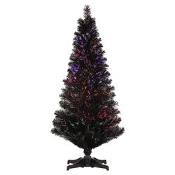 4' Black Twig Optic Christmas Tree