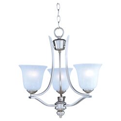 Calabria 3 Light Chandelier in Sand Stone
