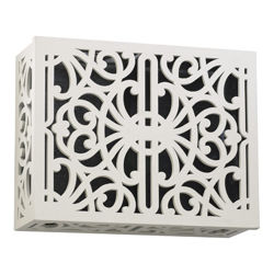 Surface Mount Door Chime Grill in Studio White