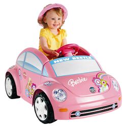Barbie Volkswagen New Beetle in Pink