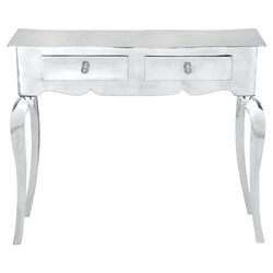 Console Table in Silver