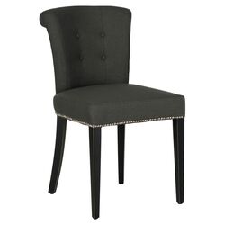 Preston Ring Chair in Dark Grey (Set of 2)
