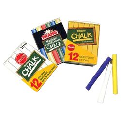 12 Pack Chalk in White