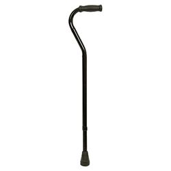Bariatric Offset Handle Cane in Black