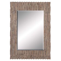 Frame Mirror in Brown