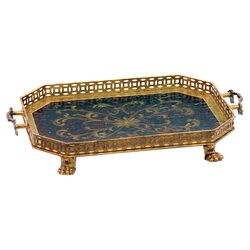 Cabernet Serving Tray in Gold