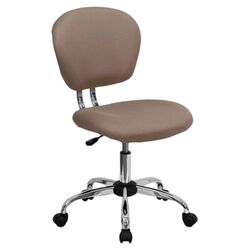 Mid Back Task Chair in Coffee Mesh