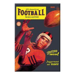 All-American Football Magazine Wall Art