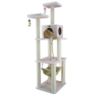 Armarkat 73" Classic Cat Tree in Ivory