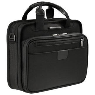 Briggs & Riley @Work 13" Slim Clamshell Briefcase in Black