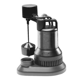 WAYNE 1/2 HP Vertical Float Switch Thermoplastic Sump Pump