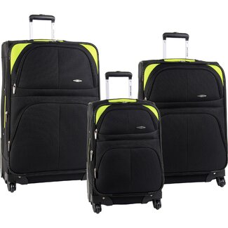 3-Piece Pierre Cardin Somerset Spinner Luggage Set