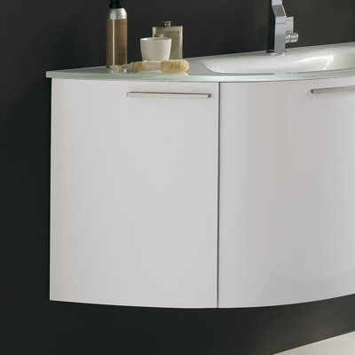 Acquaviva Archeda V 47" Curved Bathroom Vanity