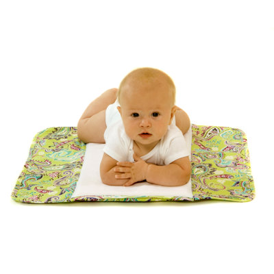 Ah Goo Baby The Plush Pad Memory Foam Changing Pad in Bloom