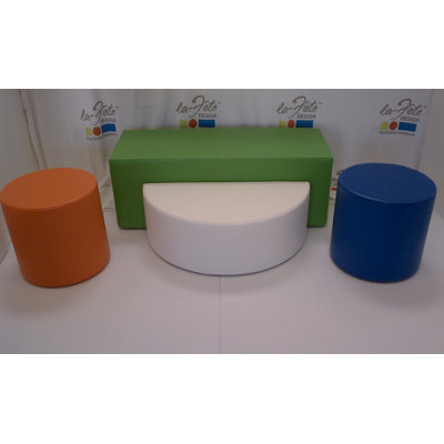 La-Fete Playful Bold Ottoman