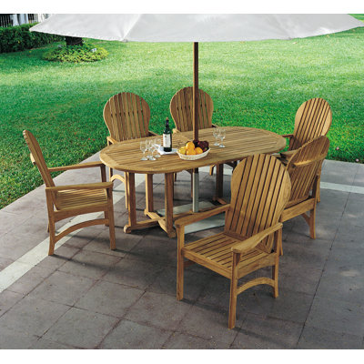 Kingsley Bate Hampton 7 Piece Dining Set