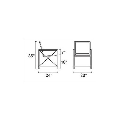 Kingsley Bate Tiburon Ibiza 5 Piece Dining Set