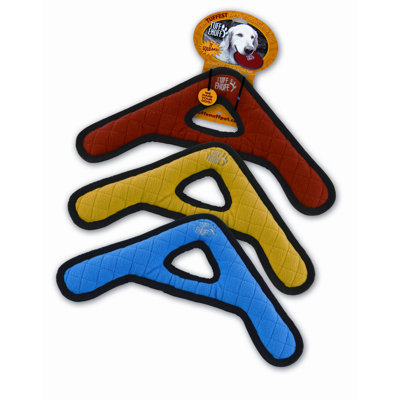 Tuff Enuff Boomerang Dog Toy