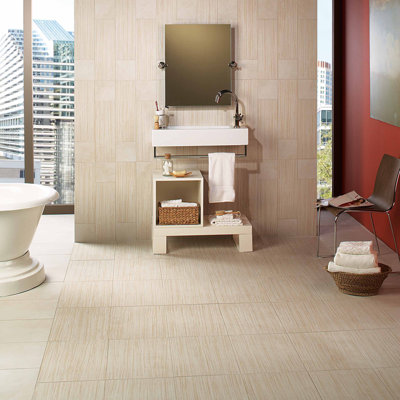 Daltile Veranda Tones 13" x 20" Field Tile in Zen Garden