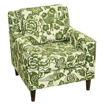 Skyline Furniture Cube Fabric Lounge Chair
