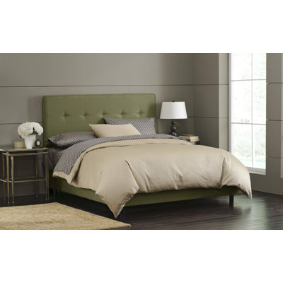 Skyline Furniture Button  Panel Bed