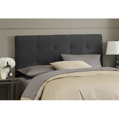 Skyline Furniture Double Button Tufted Upholstered Headboard