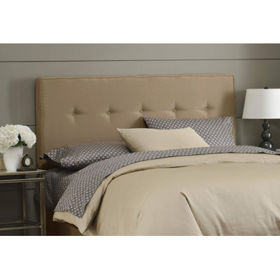 Skyline Furniture Button Tufted Upholstered Headboard