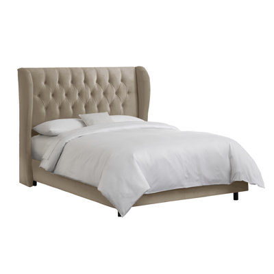 Skyline Furniture Wingback Bed