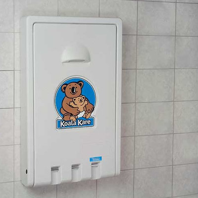 Koala Kare Products Vertical Baby Changing Station