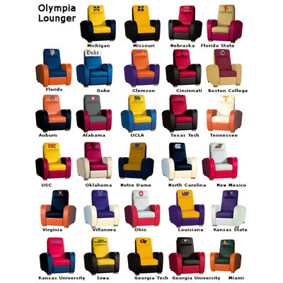 Bass Olympia Sports Team Home Theater Seating