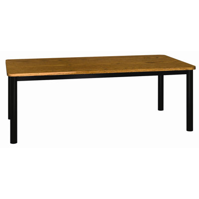 Ironwood Rectangular Glacier Library Table