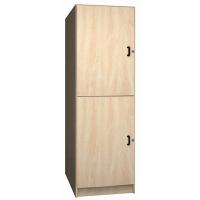 Ironwood Solid Melamine Door Music Storage: 2 Equal Compartments