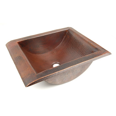 Copper Bathroom Sinks on Vontz Copper Bathroom Sinks Lucia Drop In Kitchen Sink Wayfair