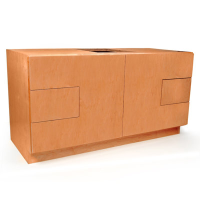 D'Vontz 48" Footed Bathroom Vanity Base