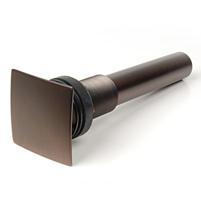D'Vontz 8" Square Operable Umbrella Bathroom Sink Drain