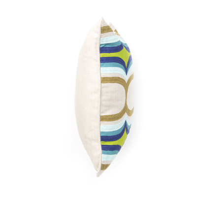 Villa Home Carnaby Street Linen Doti Accent Pillow