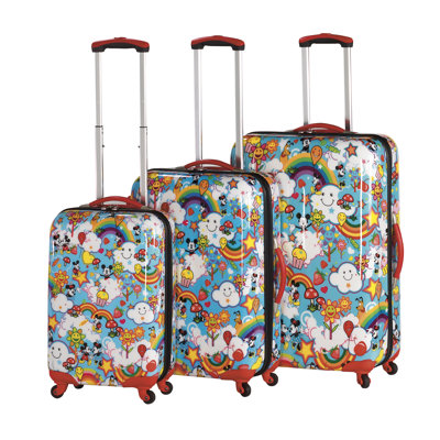 Disney by Heys 3 Piece Spinner Luggage Set
