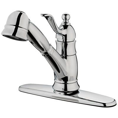 Estora Poetto One Handle Centerset Kitchen Faucet