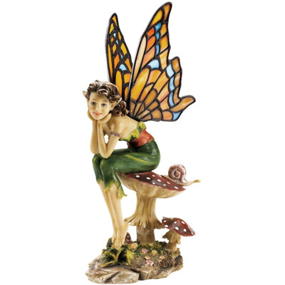 Pondering Pixie Statue
