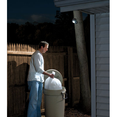 Mr. Beams Battery Powered Motion Sensing LED Outdoor Security Spotlight