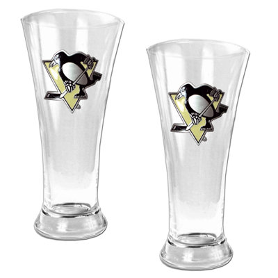 Great American Products NHL 2 Pieces 16oz Pilsner Glass Set