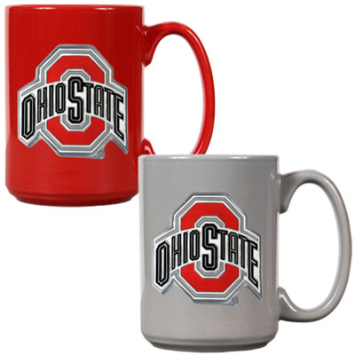 Great American Products NCAA Primary Logo Mug (Set of 2)