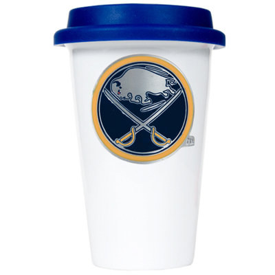 Great American Products NHL 12oz Double Wall Tumbler with Blue Lid
