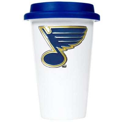 Great American Products NHL 12oz Double Wall Tumbler with Blue Lid
