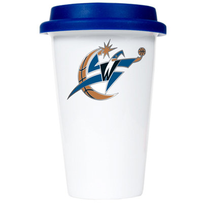 Great American Products NBA 12oz Double Wall Tumbler with Blue Lid