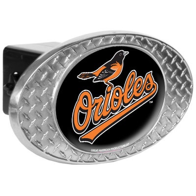 Great American Products MLB Metal Diamond Plate Trailer Hitch Cover