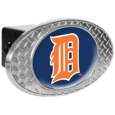 Great American Products MLB Metal Diamond Plate Trailer Hitch Cover